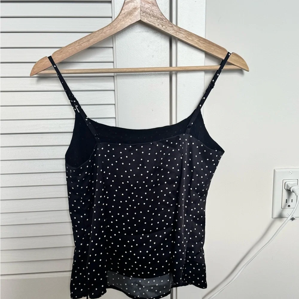 Reformation Isla Satin Top Black - Size 0 - Picture 3 of 3